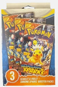 Pokemon Trading Card Game TCG Scarlet and Violet - Surging Sparks 3 Booster Packs