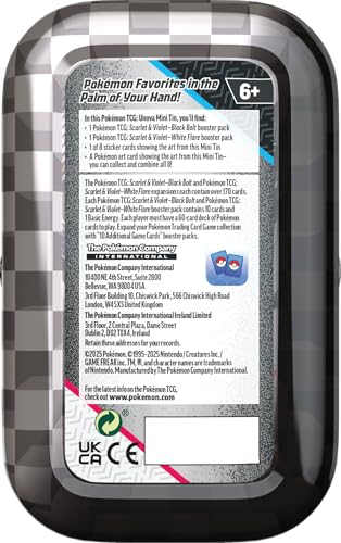 Pokémon TCG: Unova Mini Tin-Krookodile & Excadrill