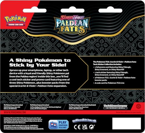 Pokemon TCG: Scarlet and Violet: PALDEAN Fates: TECH Sticker Collection - Shiny Greavard