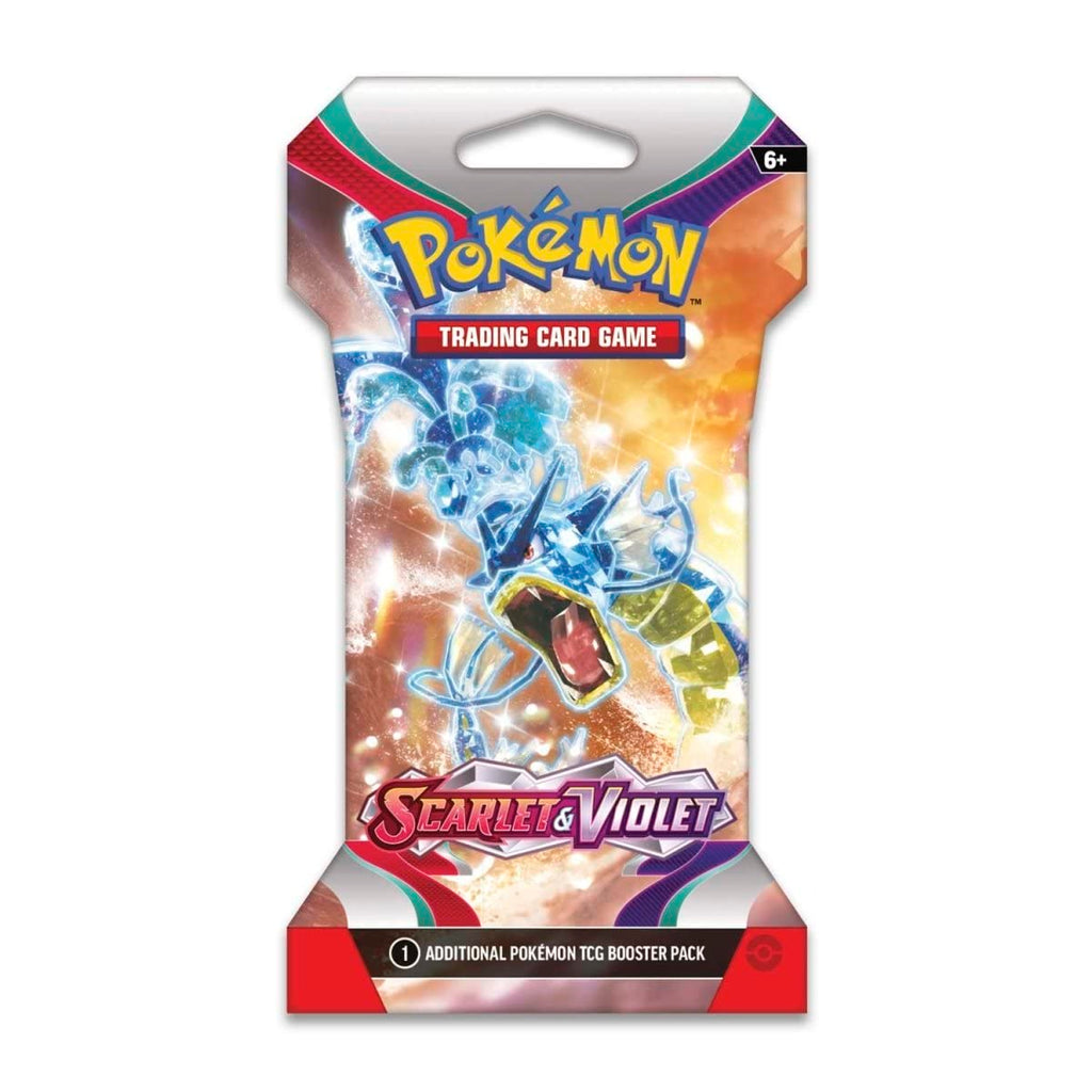 POKEMON TCG: Scarlet & Violet Sleeved Booster Packs - 8 Packs (80 Cards)