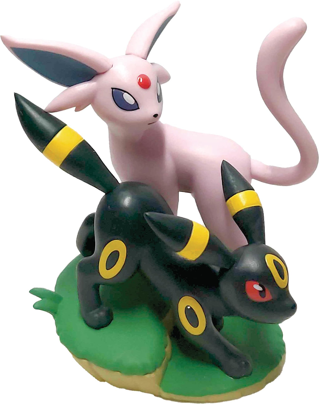 Pokémon Collectible Card Game: Karmesin & Purple Premium Figurines Collection - Prismatic Evolutions (2 Holographic Embossed Cards, 11 Boosters and More)