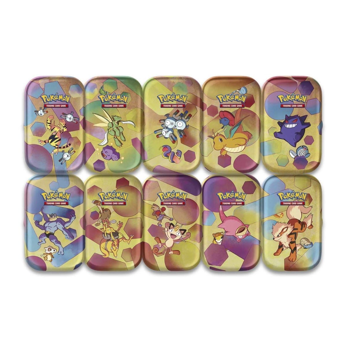 Pokémon TCG: Scarlet & Violet—151 Mini Tin – Electabuzz and Magnemite (2 Booster Packs, 1 Coin & 1 Art Card)