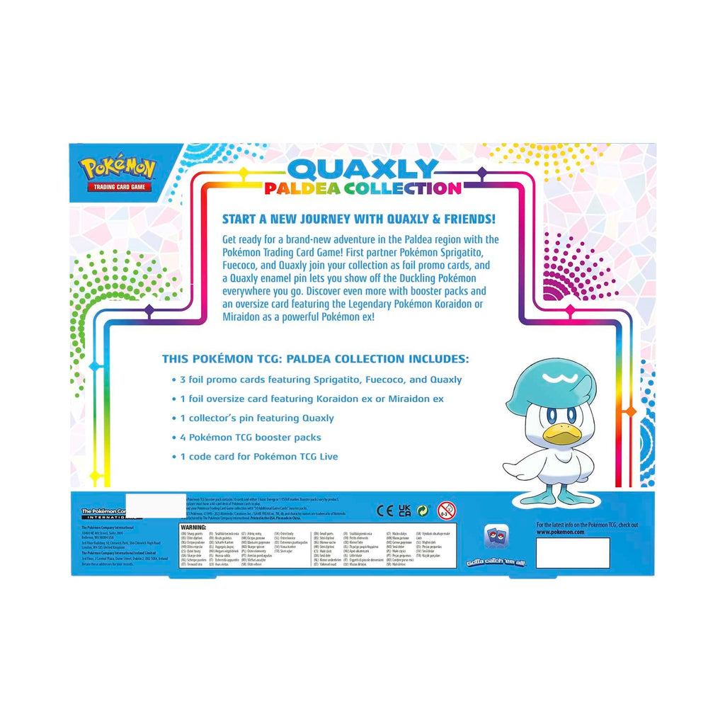 Pokemon TCG: Paldea Pin Collection - Quaxly …