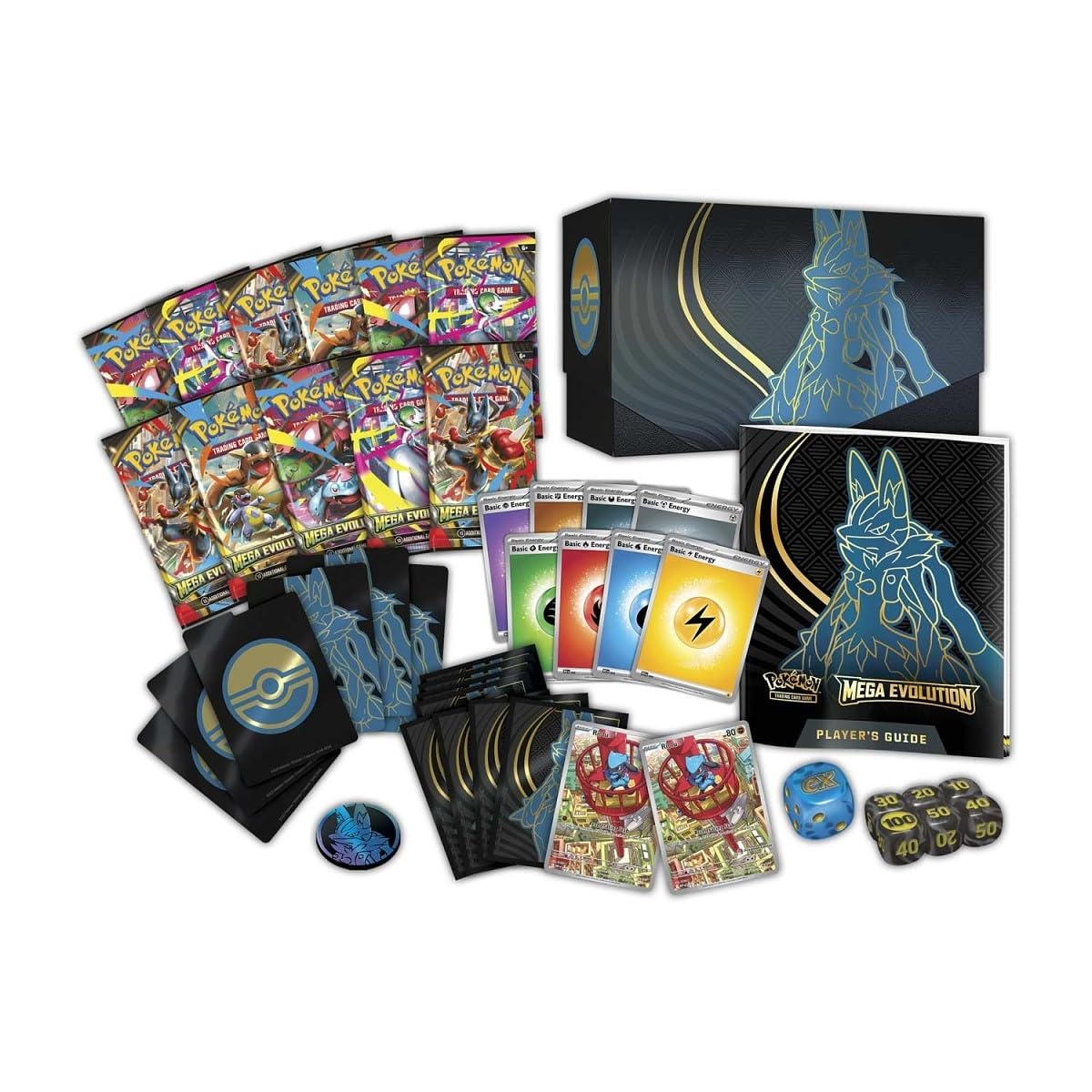 Pokémon TCG: Mega Evolution Pokémon Center Elite Trainer Box (Mega Lucario)