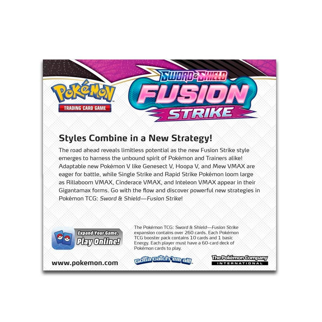 Pokemon TCG: Sword & Shield Fusion Strike 4 Booster Packs
