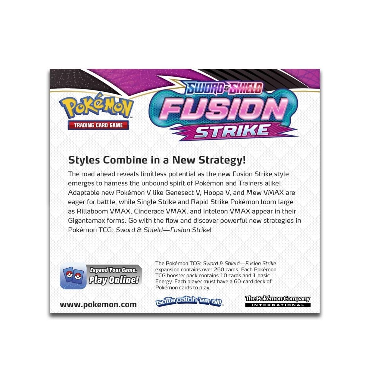 Pokemon TCG: Sword & Shield Fusion Strike 4 Booster Packs