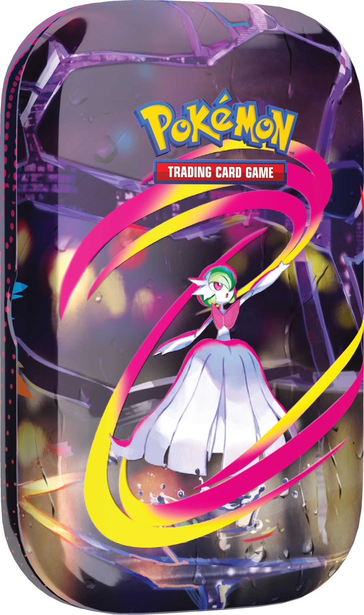 Pokémon TCG: Mega Heroes Mini Tin – Mega Gardivoir (1 Sticker, 1 Art Card & 2 Booster Packs)
