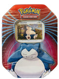 Pokemon TCG: Assorted Mighty Mysterious Tin - Contains Snorlax. Mimikyu, Or Darkrai - 1 Random Character Tin