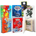Pokemon Binders for Cards Bundle - 6 Pack Assorted Mini Binders, Each Holds 60 Cards Plus Door Hanger | Pokemon Card Carrying Case Set