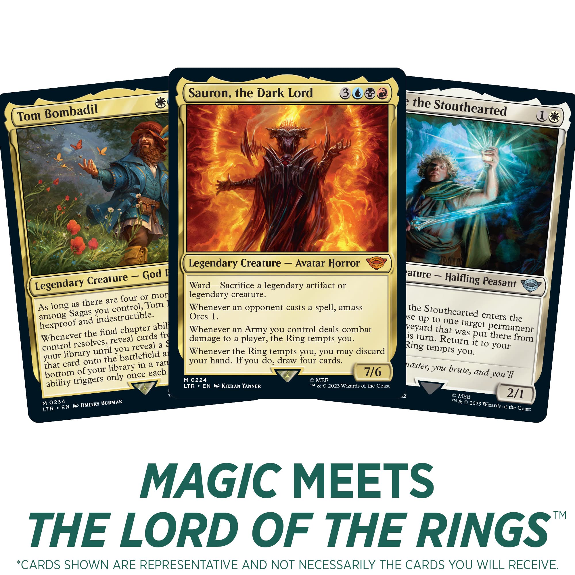 Magic: The Gathering The Lord of the Rings: Tales of Middle-earth Set Booster Box - 30 Packs (360 Magic Cards)