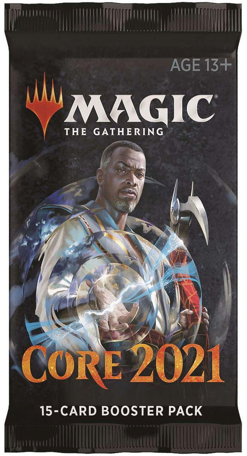 Magic The Gathering C75030000 Magic: The Gathering-2021 Core Set Draft Booster