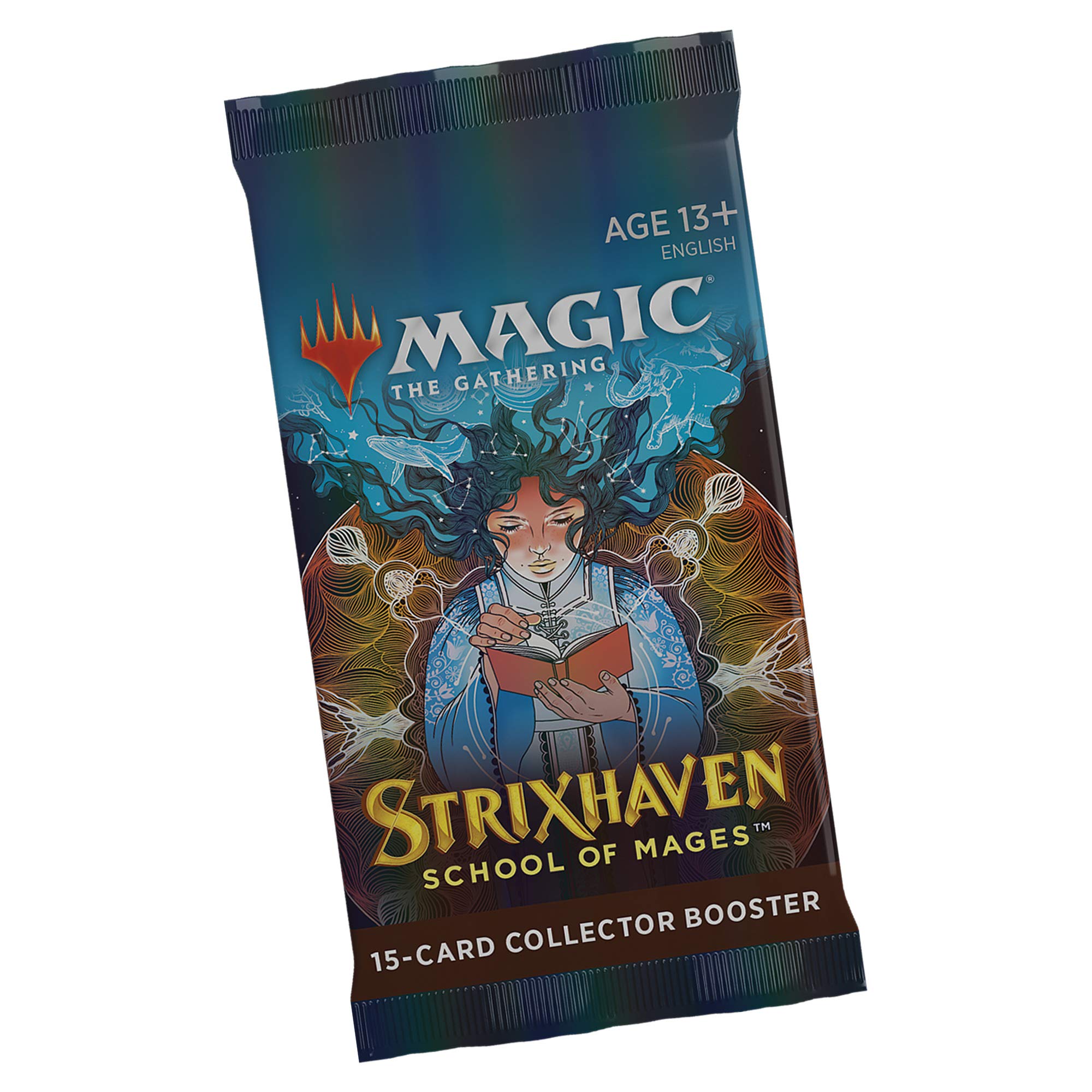 Magic The Gathering Strixhaven Collector Booster Pack | 15 Magic Cards, Blue